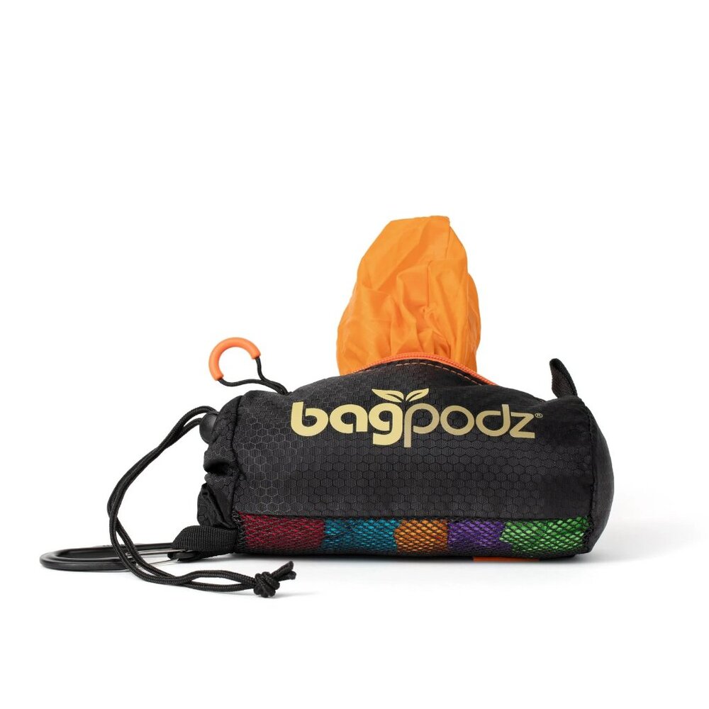 BagPodz reusable grocery shopping bags multicolor BNIP